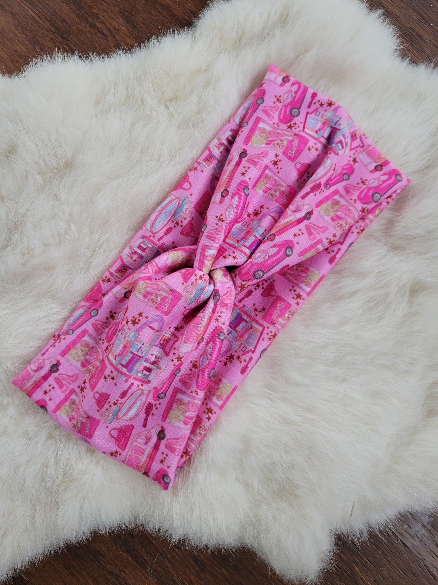 Pink girl accessories