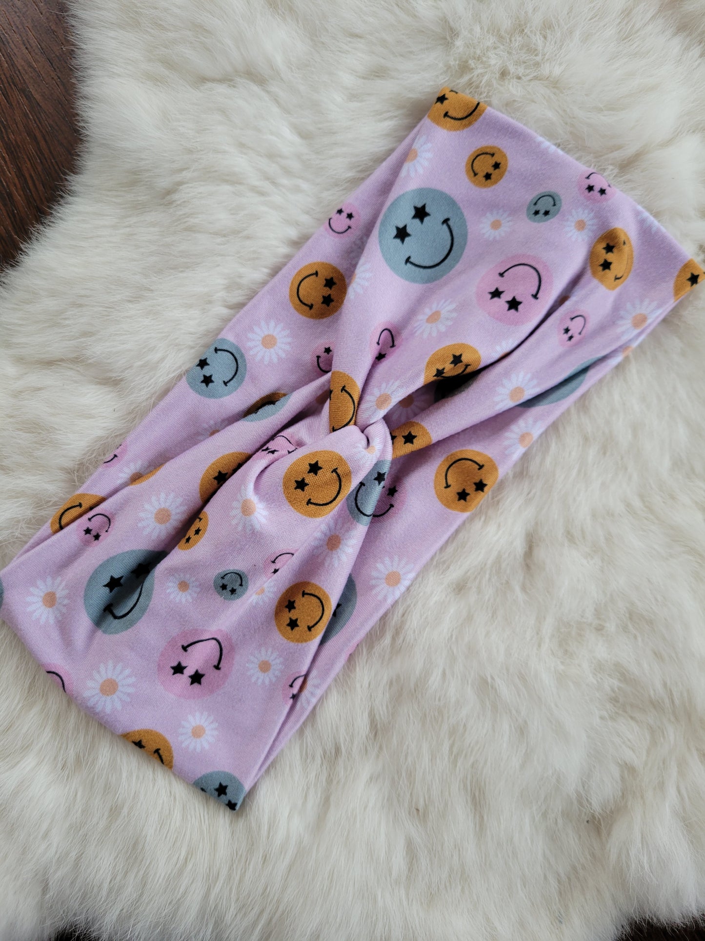 Pink smiley flowers