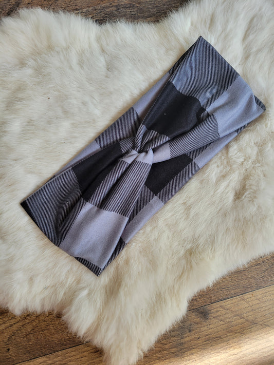 Gray Buffalo plaid