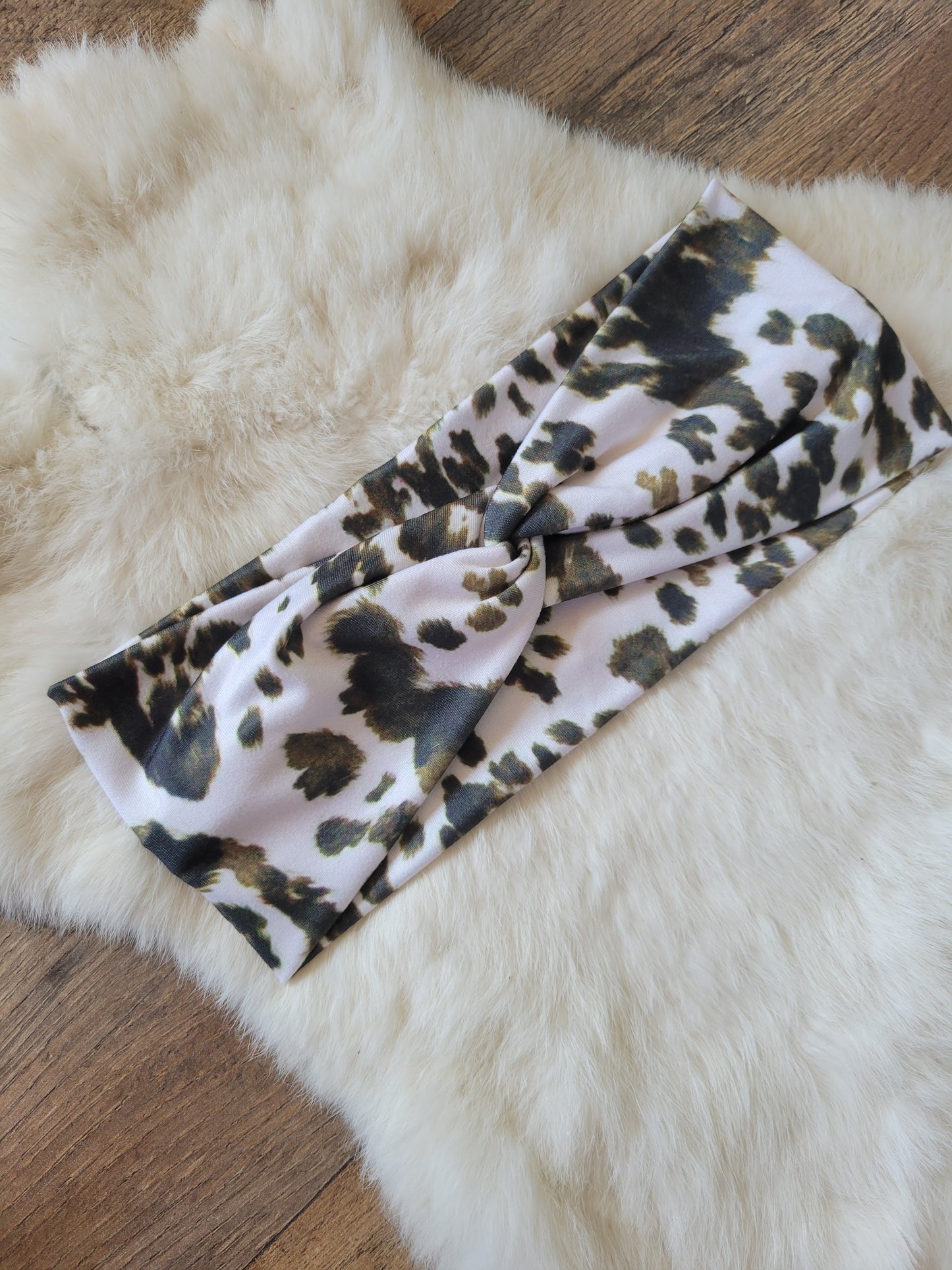 Dark brown cowhide