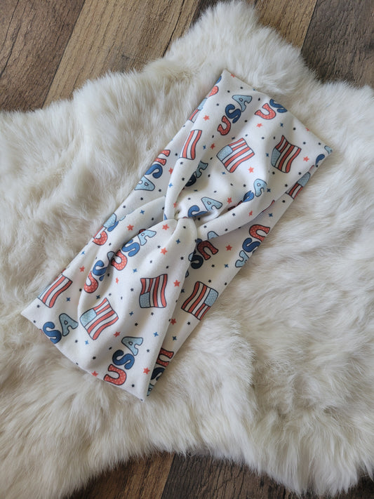 Usa and flags