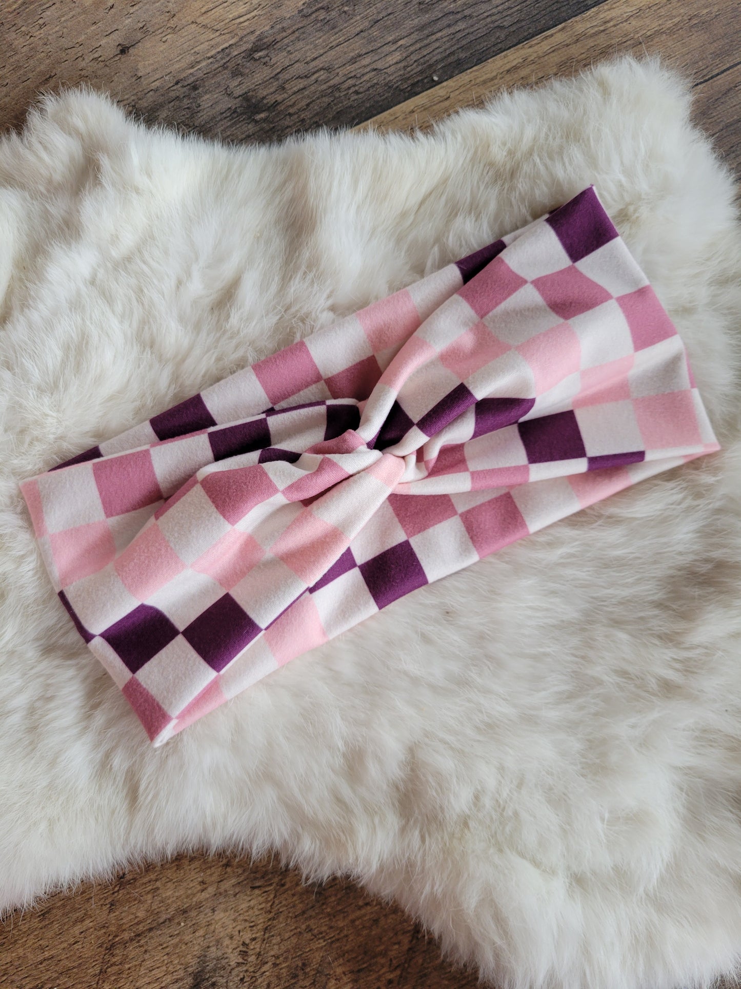 Shades of pinks checkered