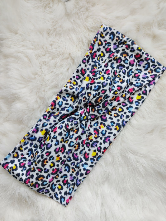 Small print rainbow leopard