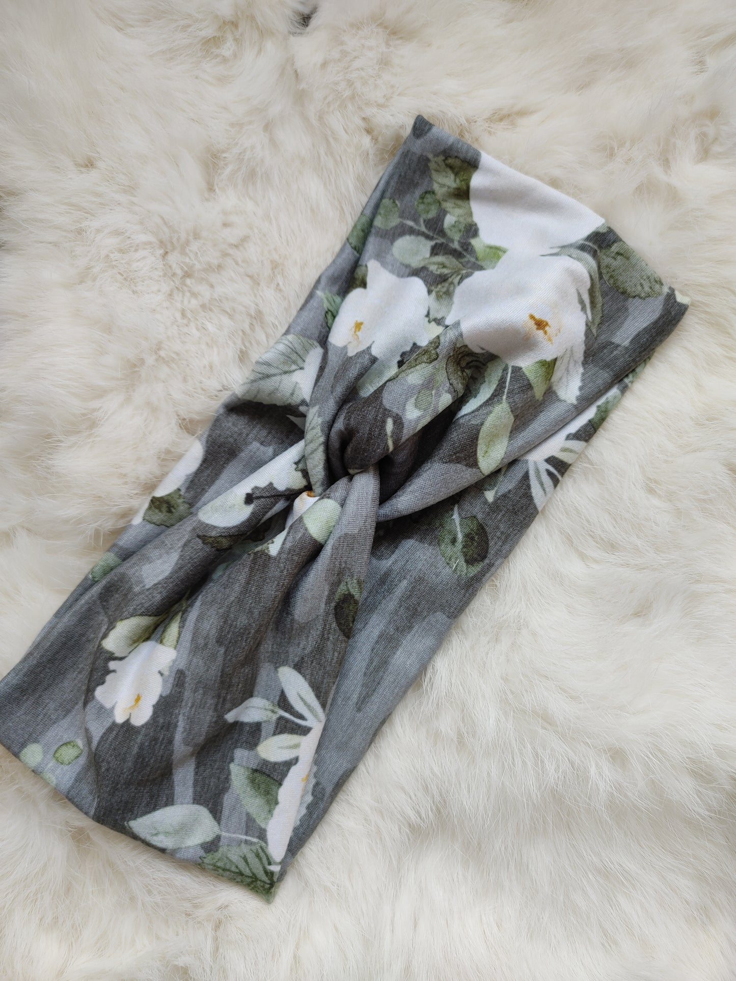 Gray floral camo