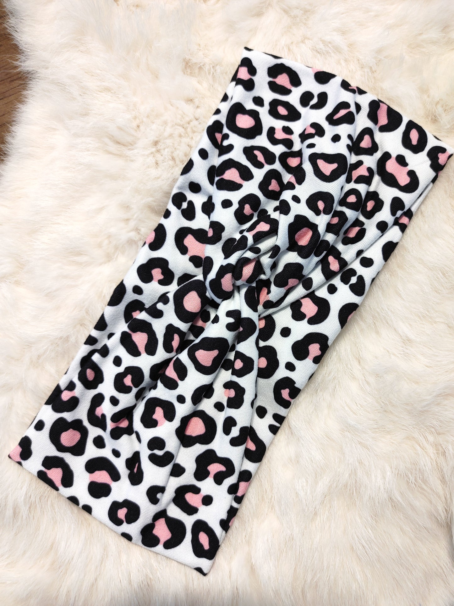 Pink spotted leopard