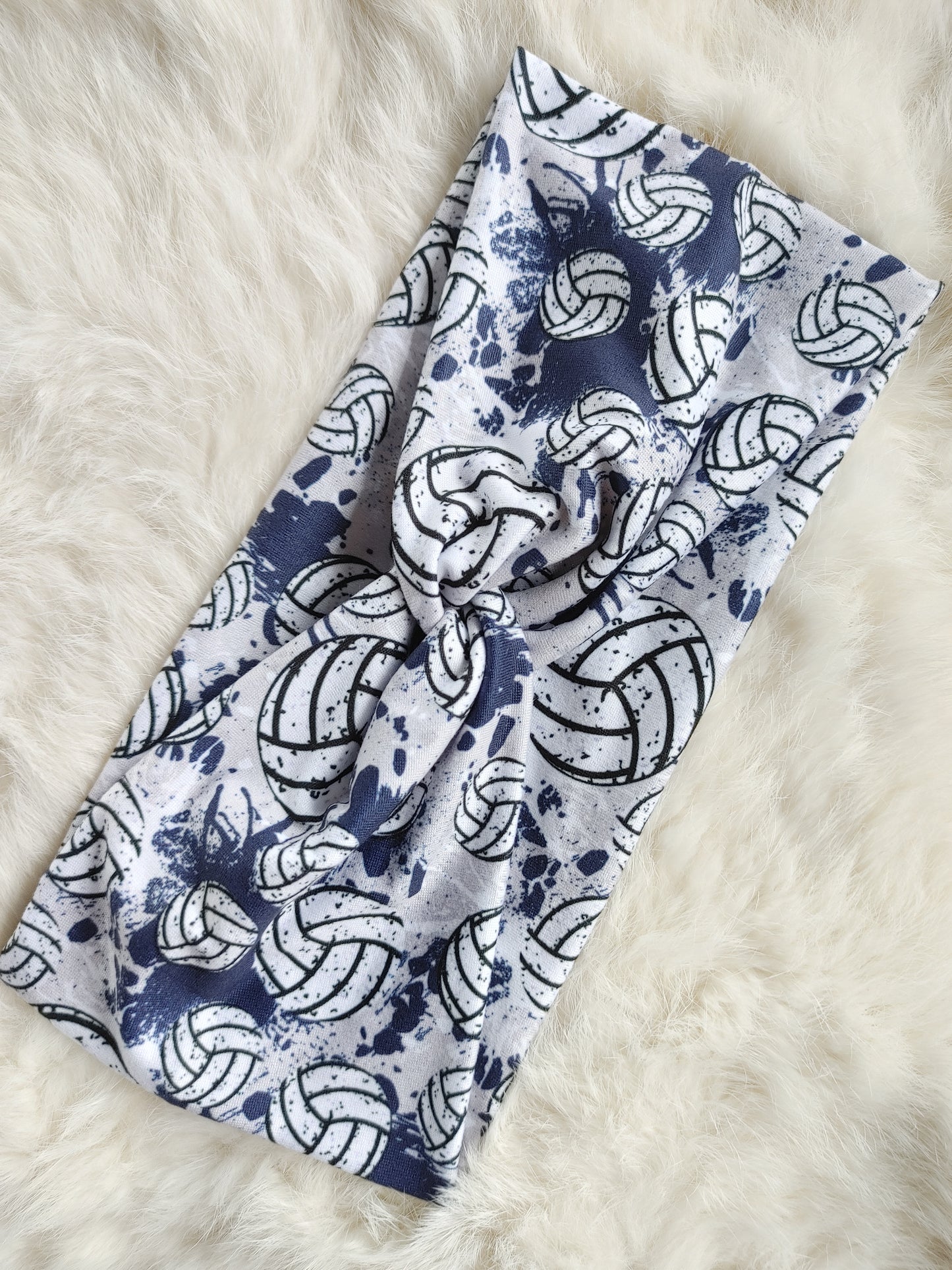 Volleyball splatter