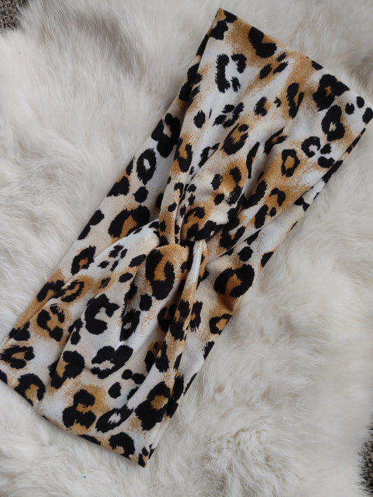 Ivory gold leopard