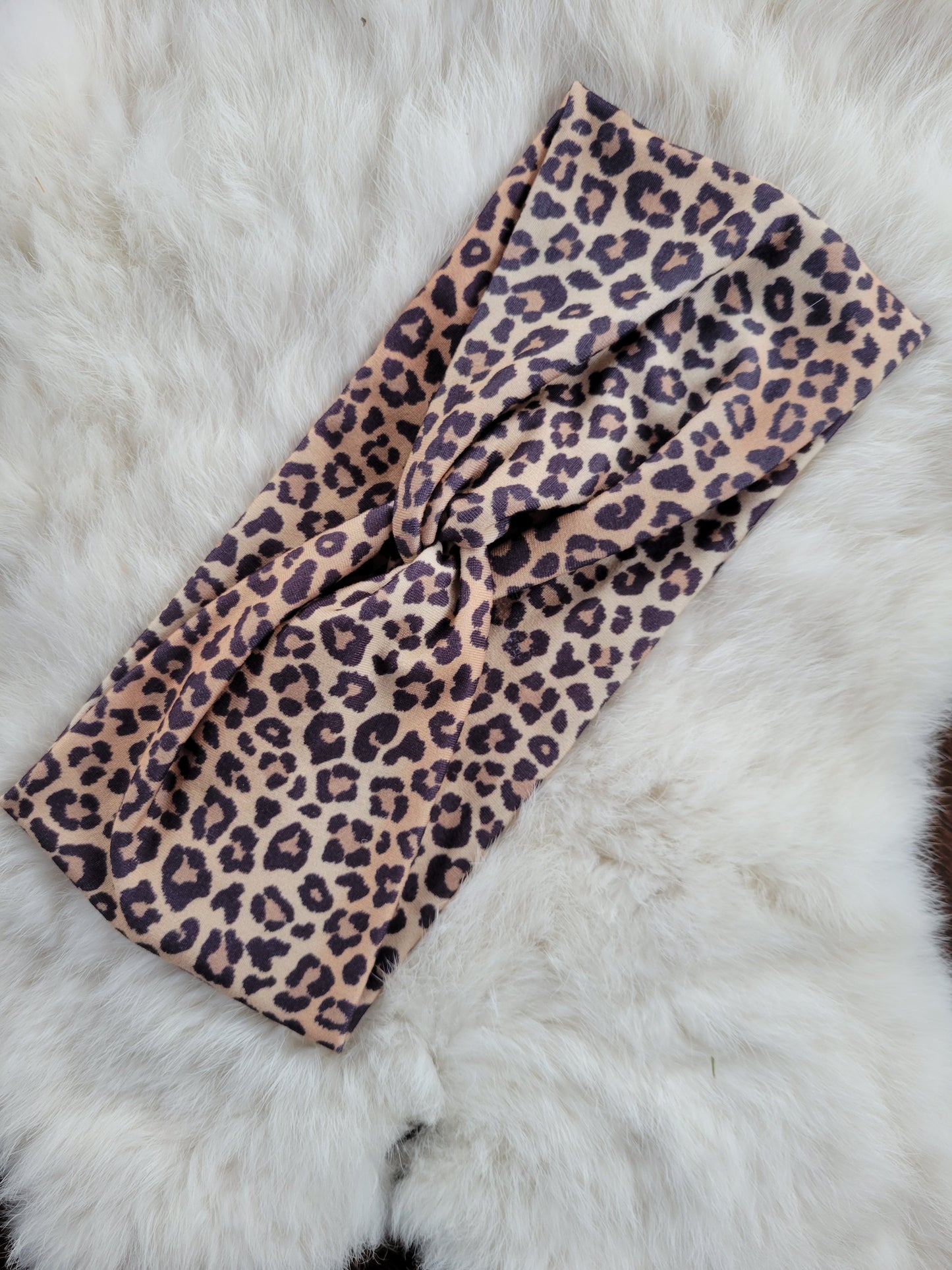 Ombre brown leopard