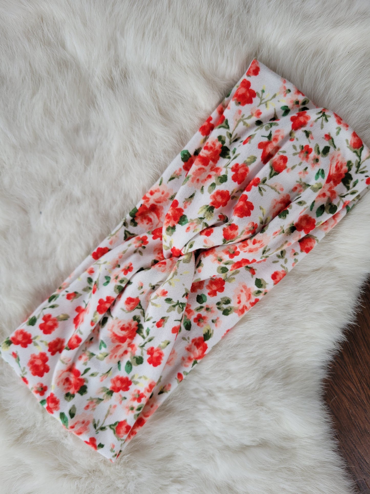 Red floral