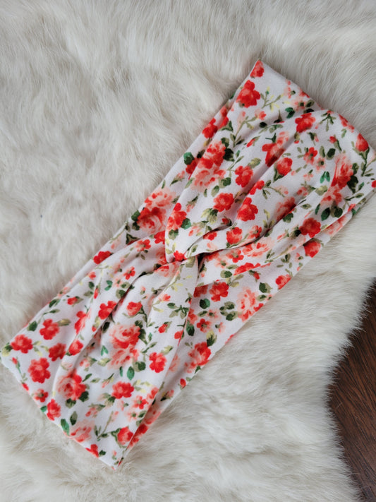 Red floral