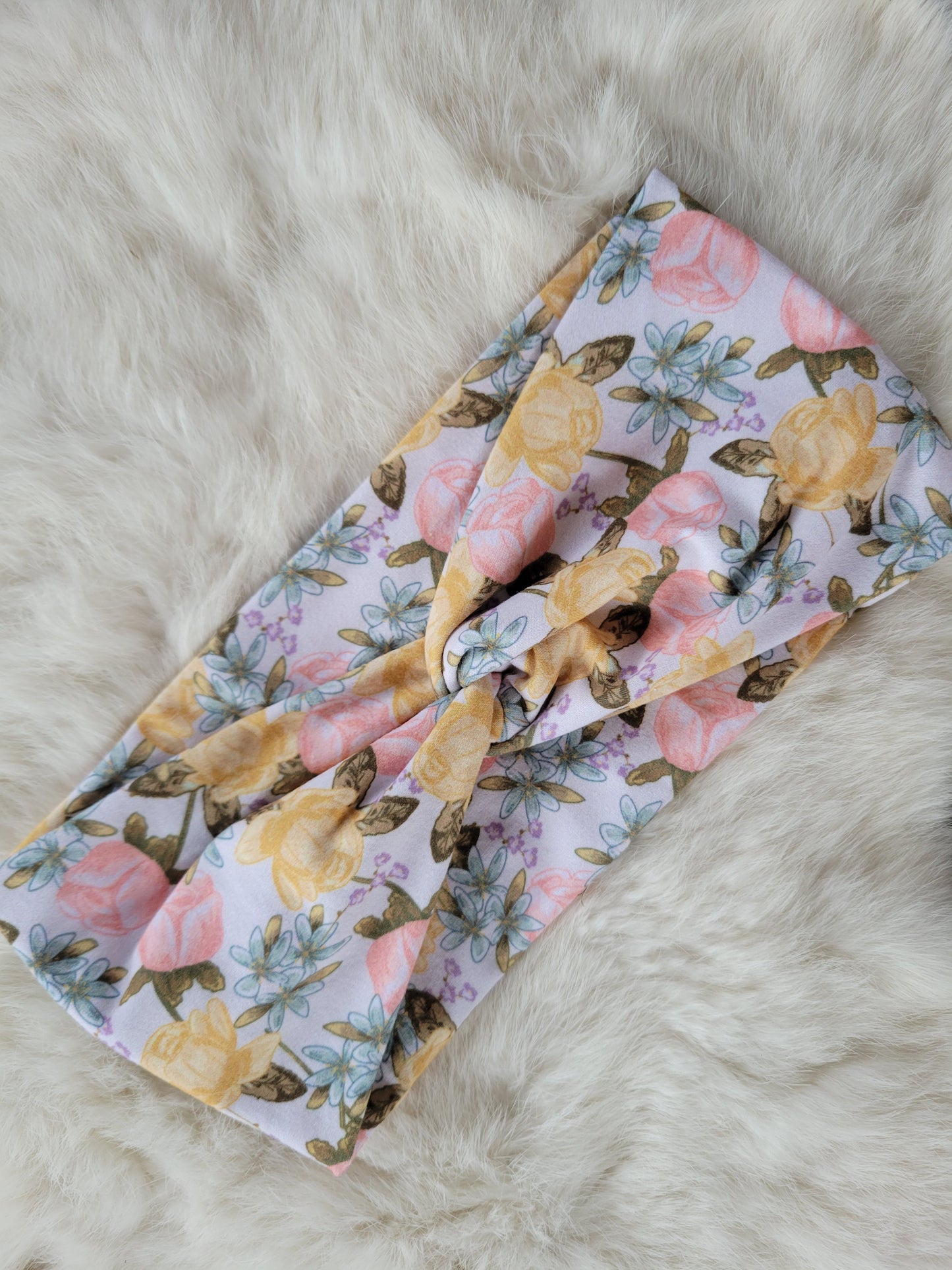 Yellow and pink flowers