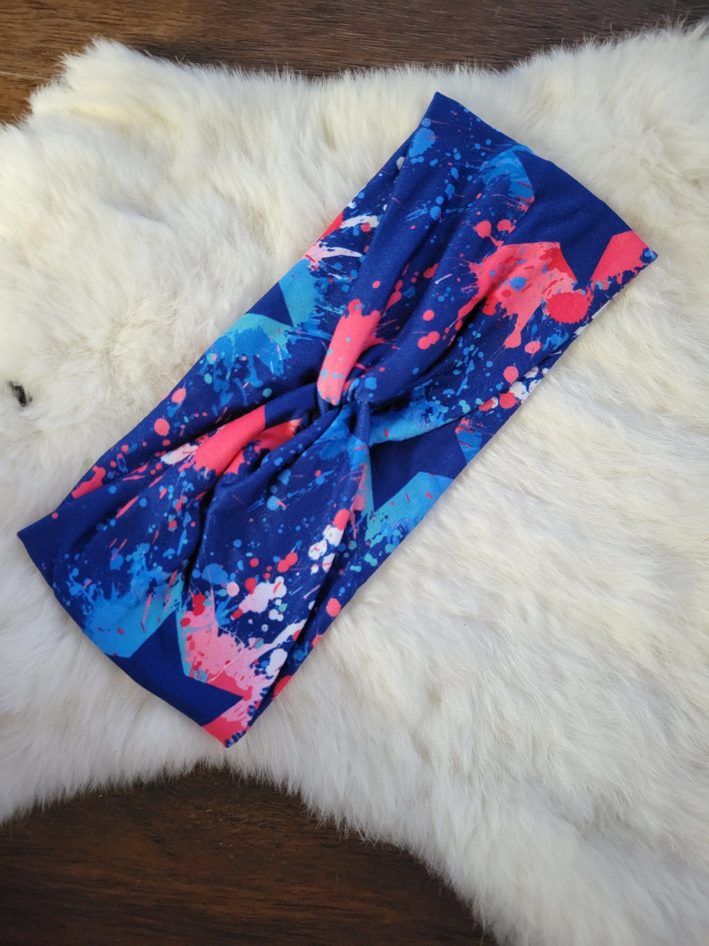 Blue spackled stars
