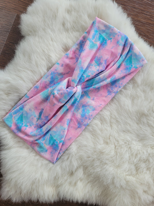 Cotton candy tie dye