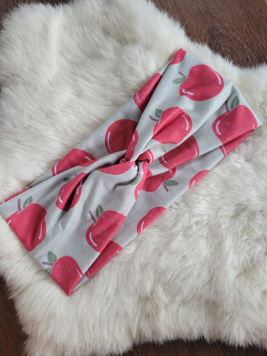 Sage with apples back to school