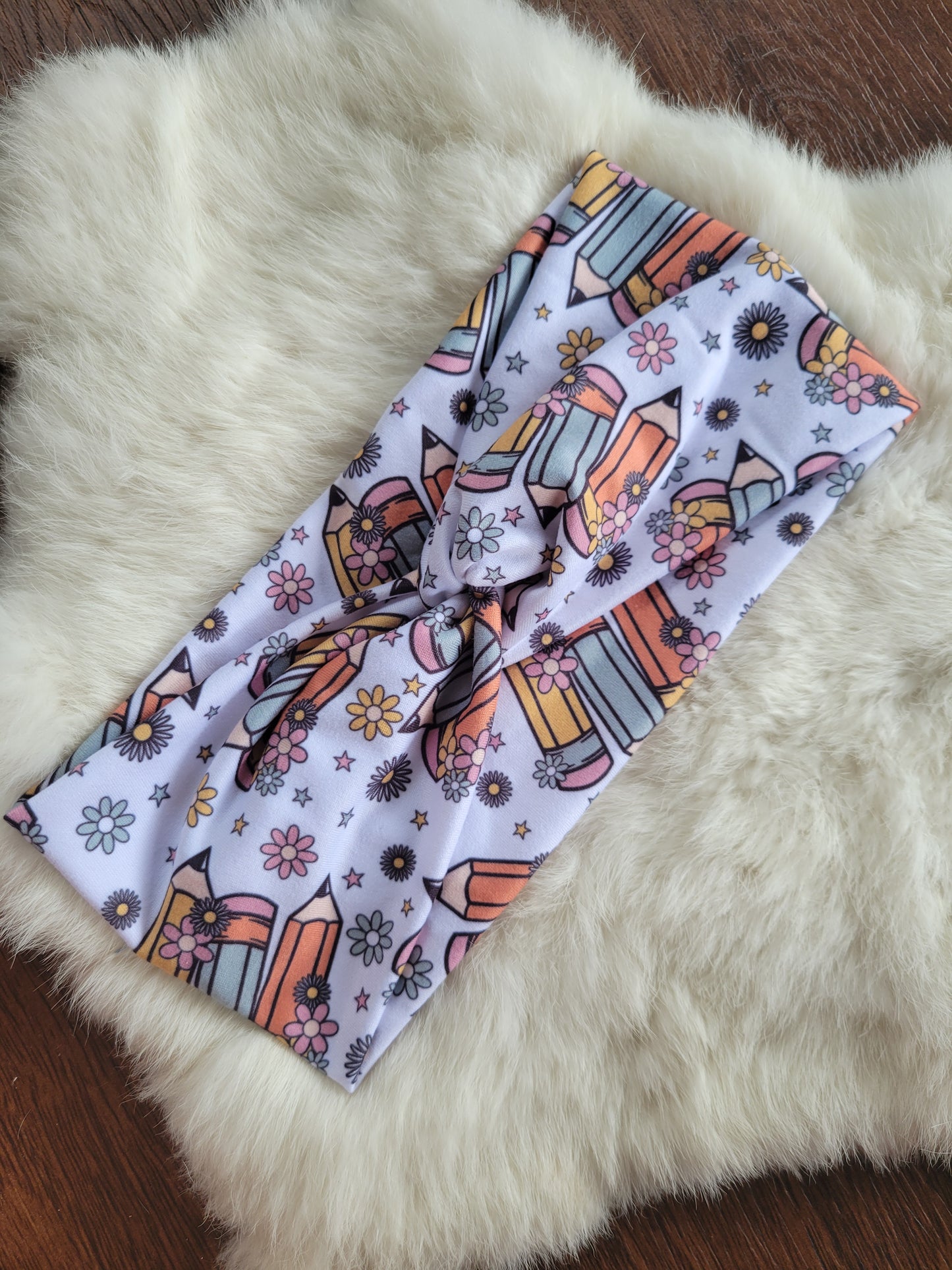 Floral pencils back to school