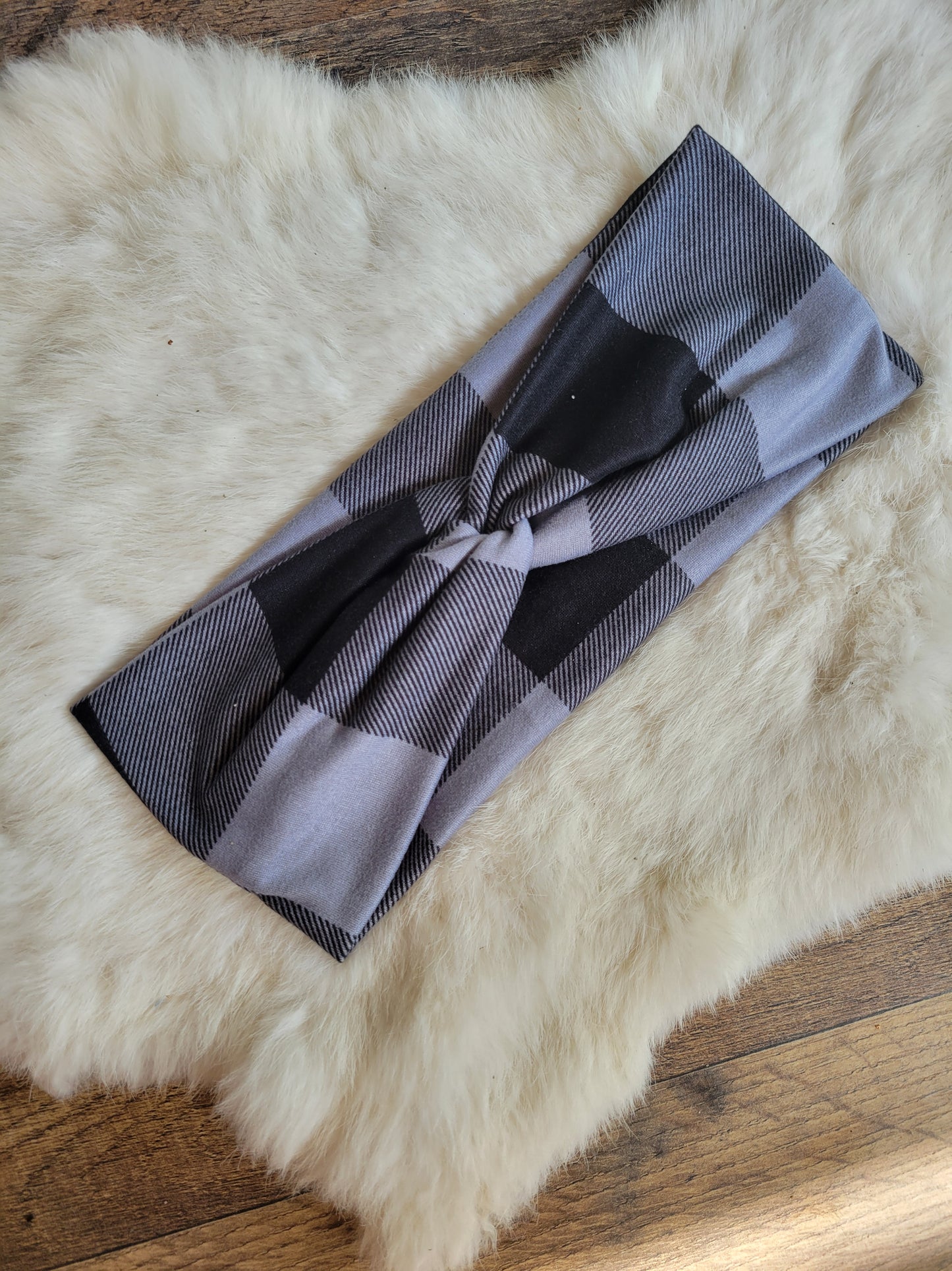 Gray Buffalo plaid