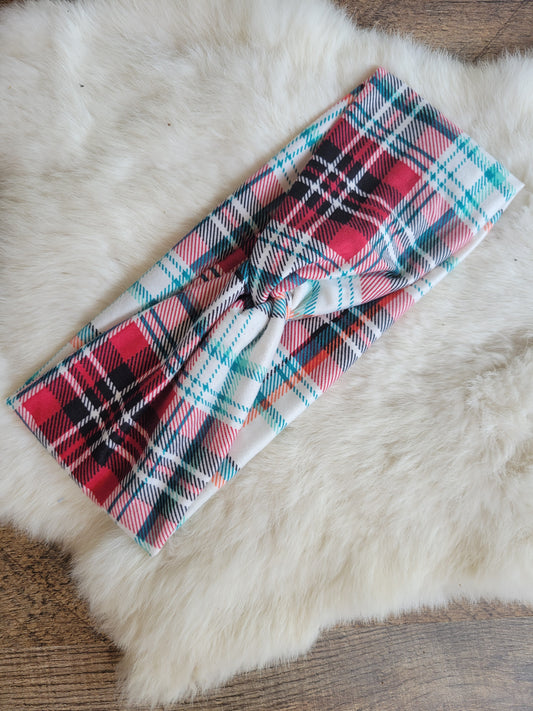 Red and green plaid
