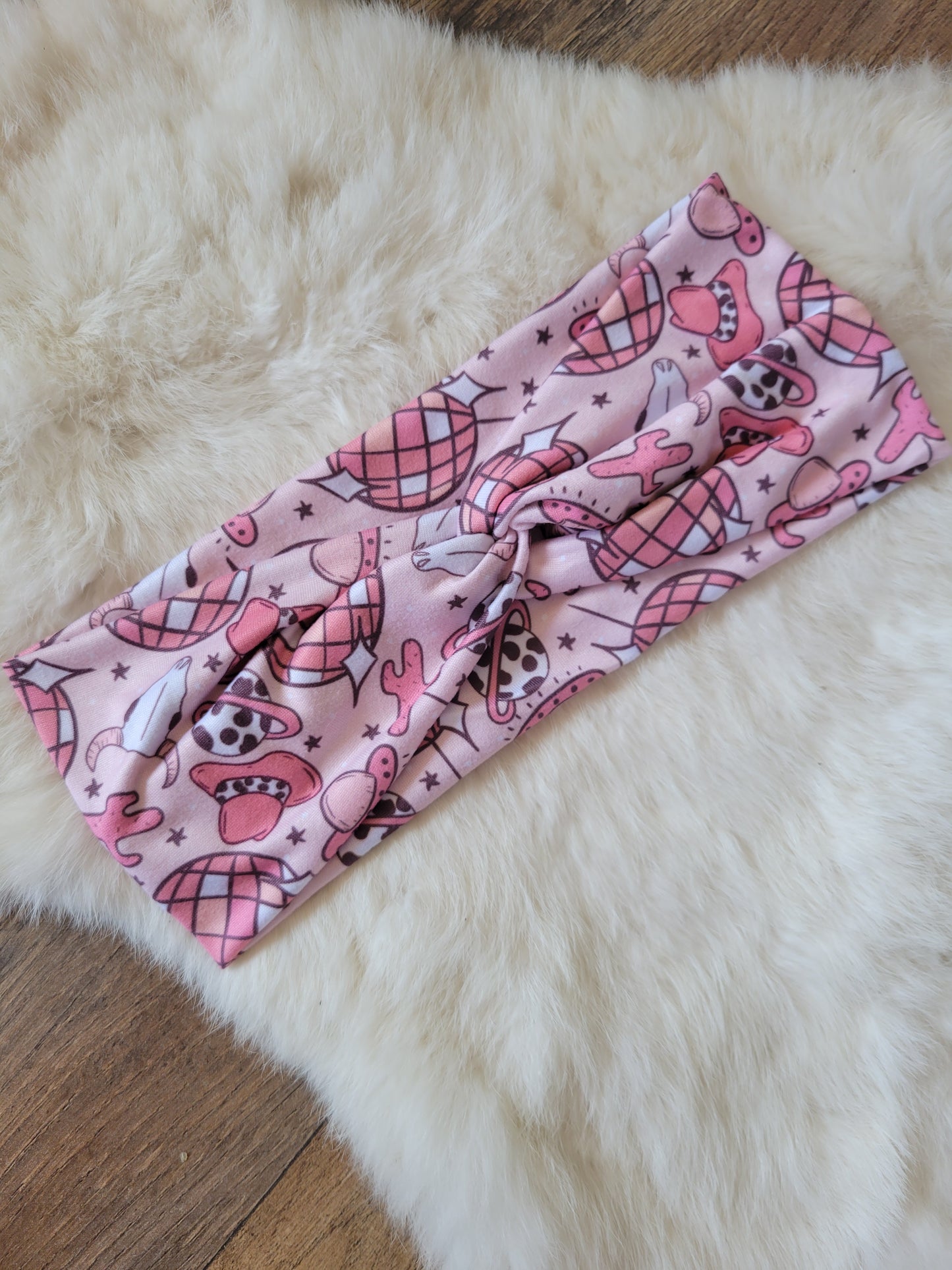 Disco pink cowgirl