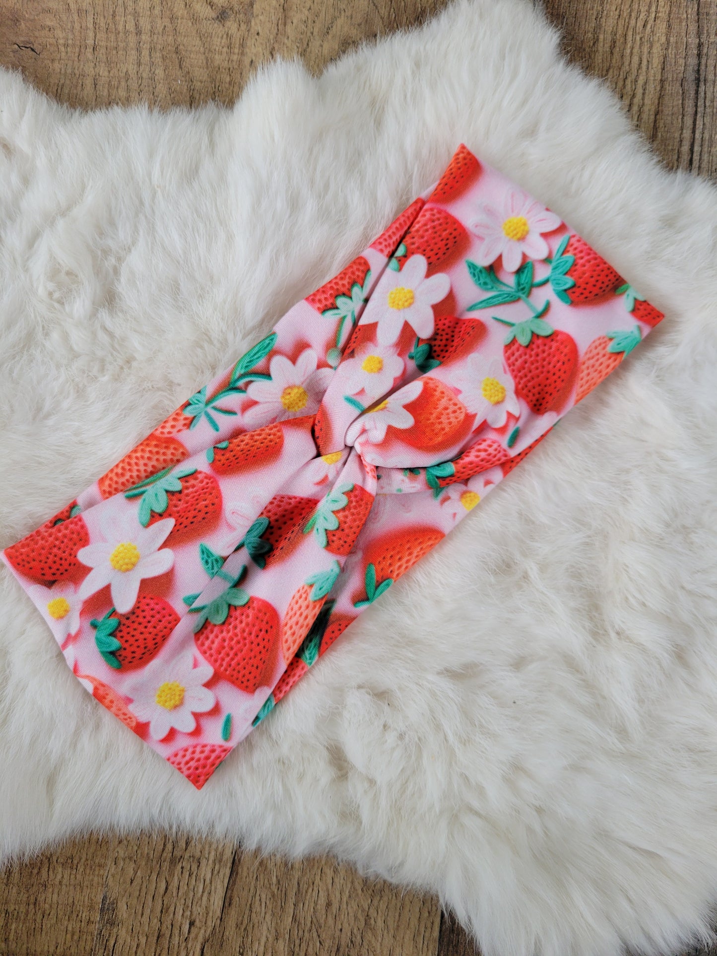 Strawberries and flowers