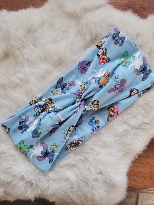 Blue stitch