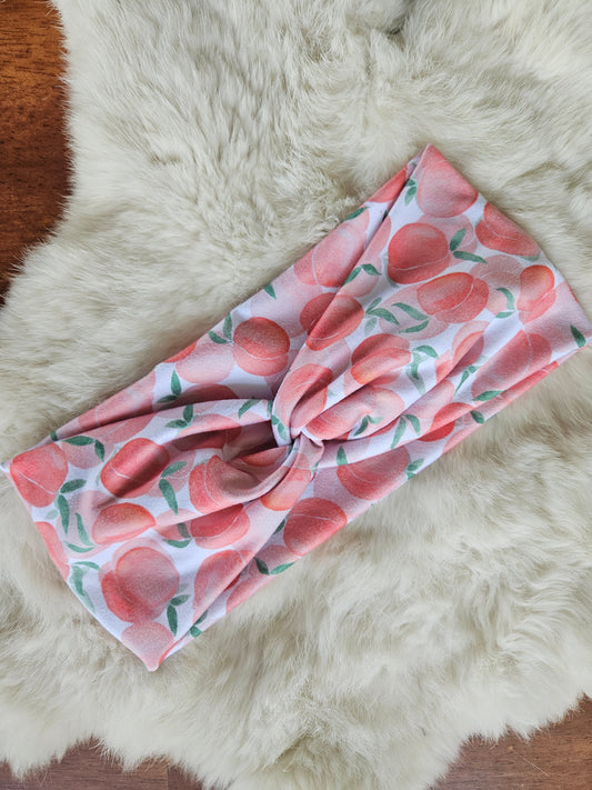Watercolor peaches