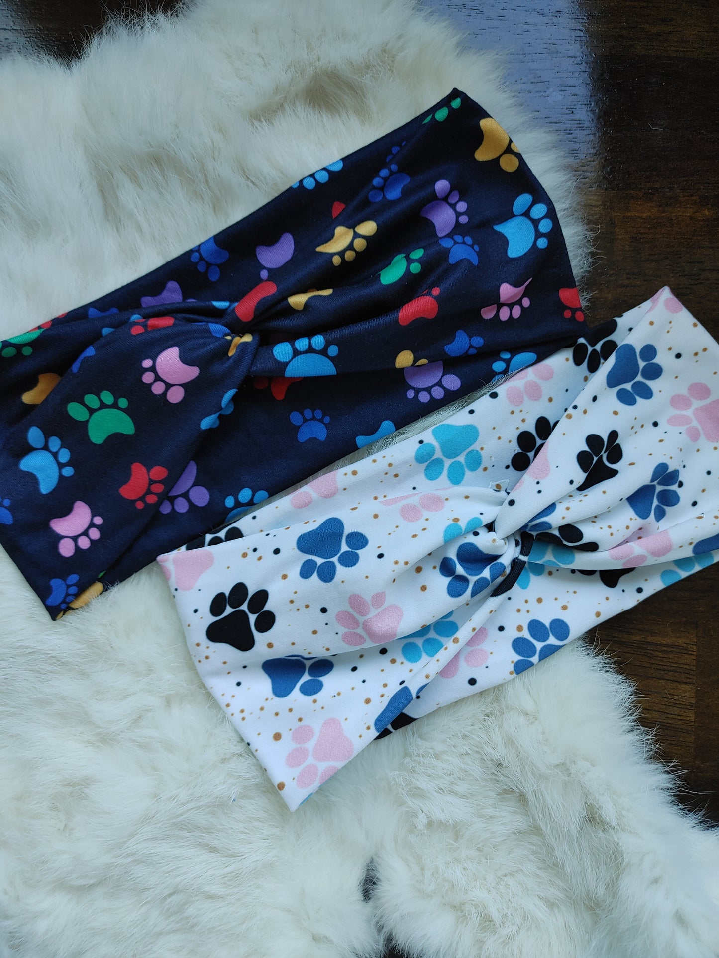 Paw prints