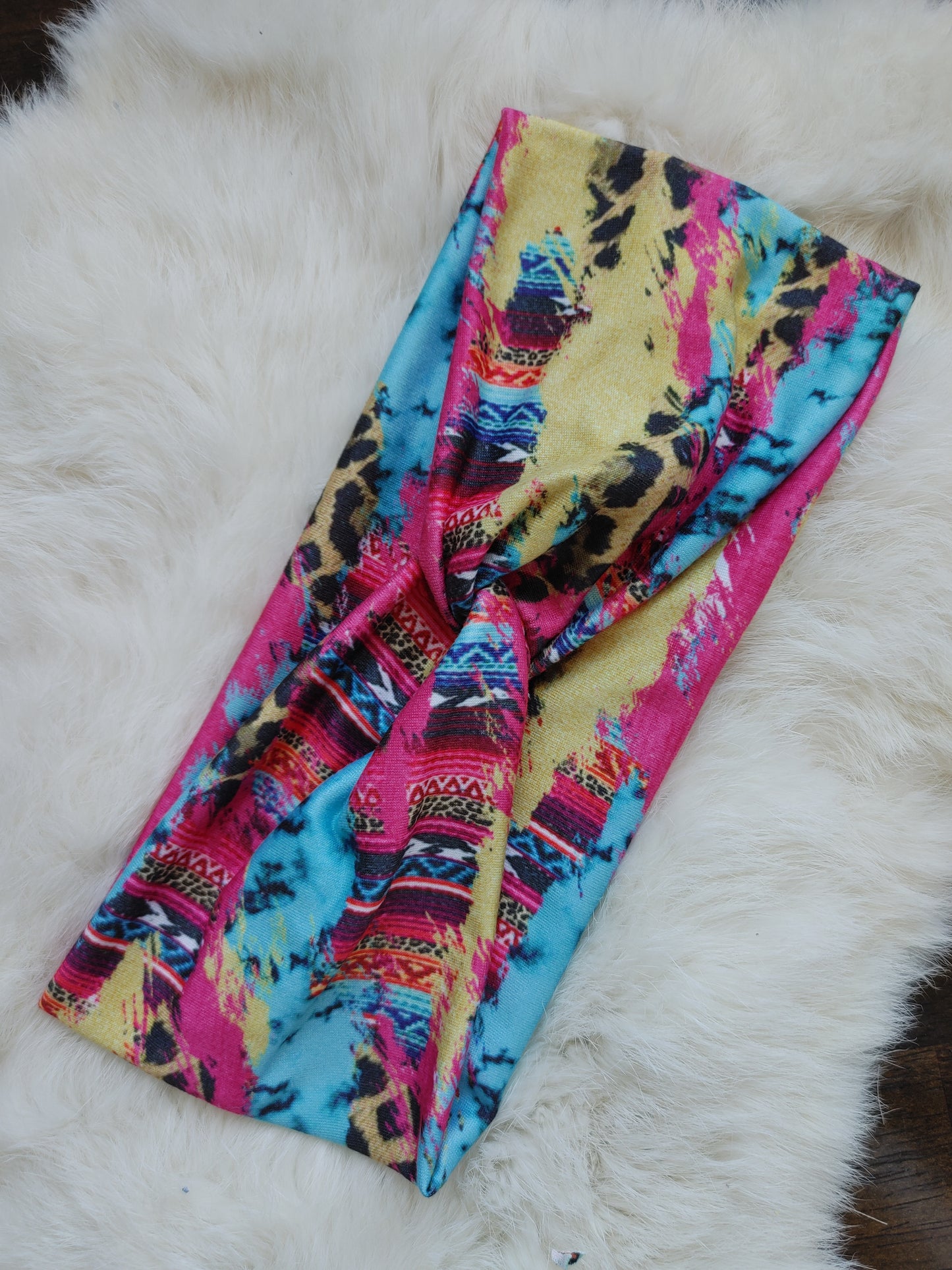 Bright Aztec leopard