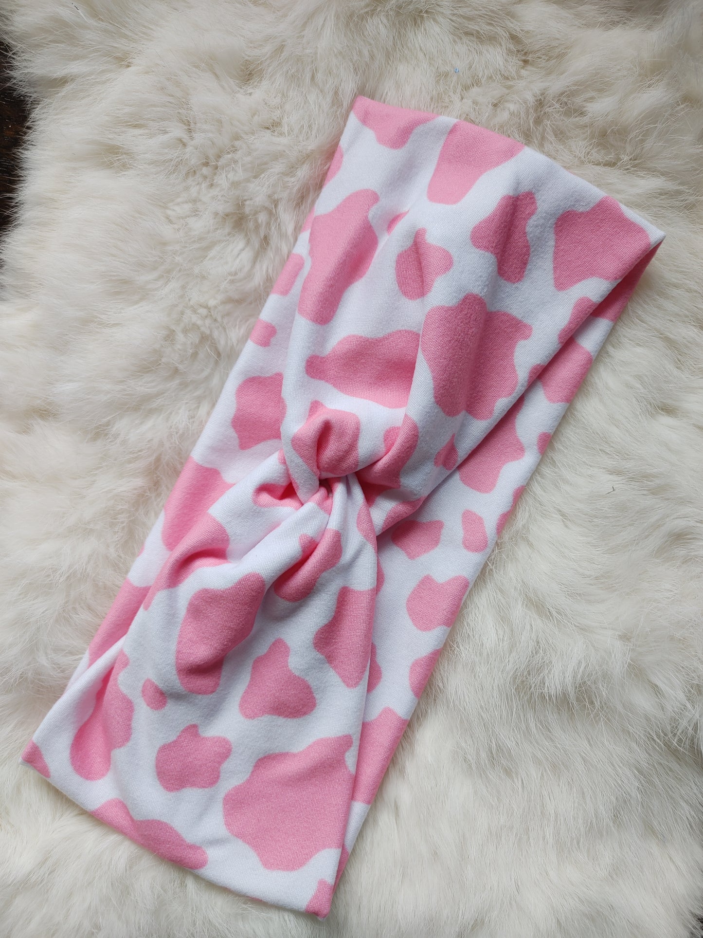 Pink spotted cow