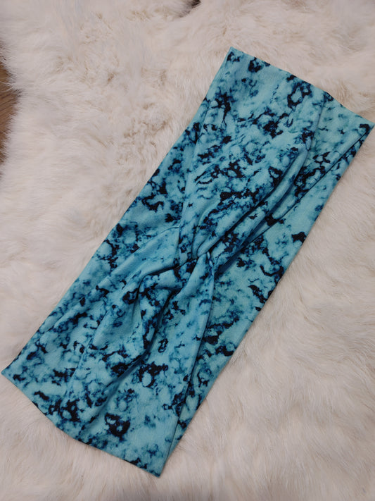 Turquoise marble
