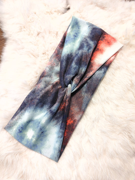 Dark tie dye