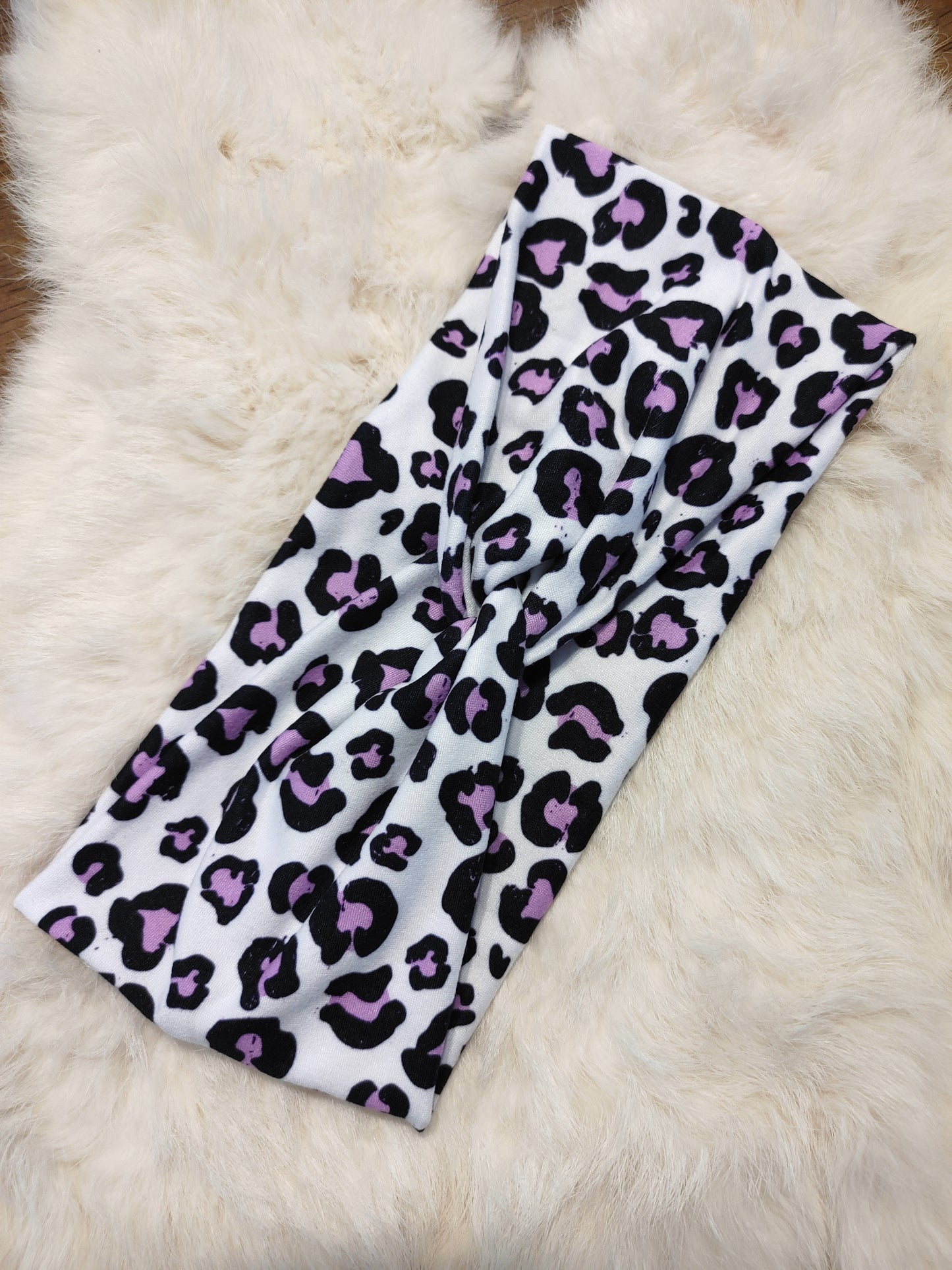 Purple spotted leopard
