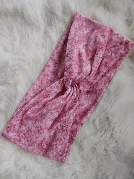Pink glitter