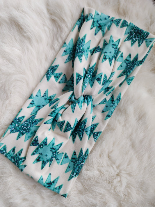 Turquoise Aztec