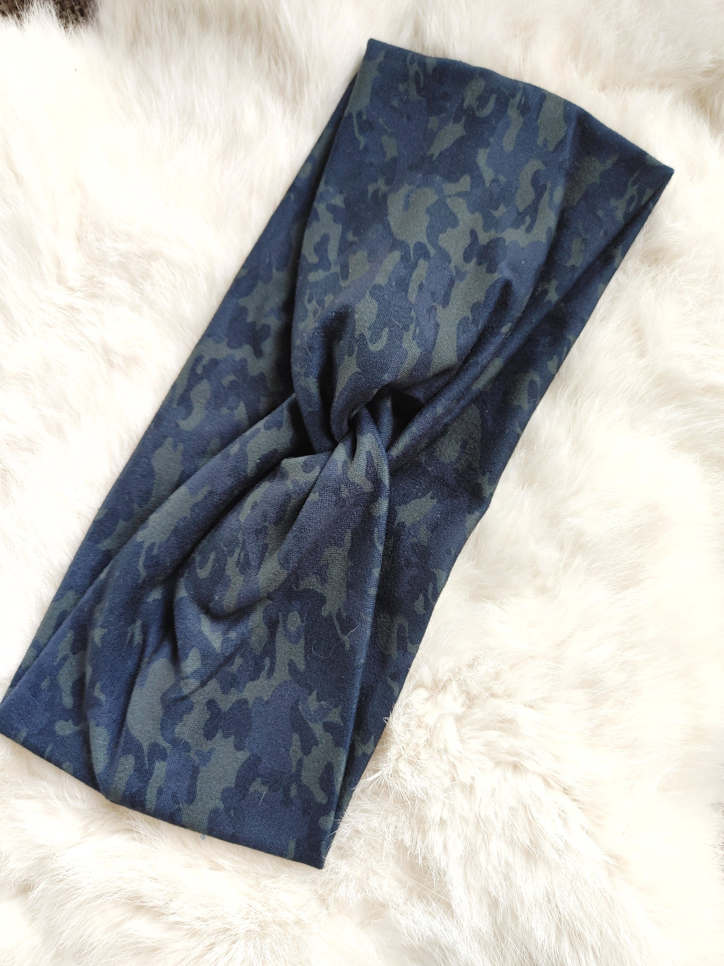 Dark camo print
