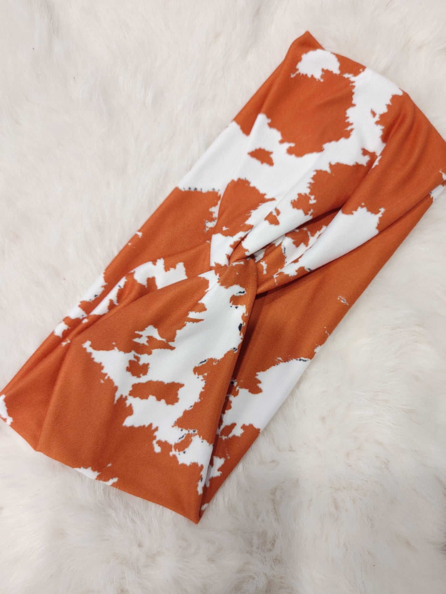 Red brown cowhide