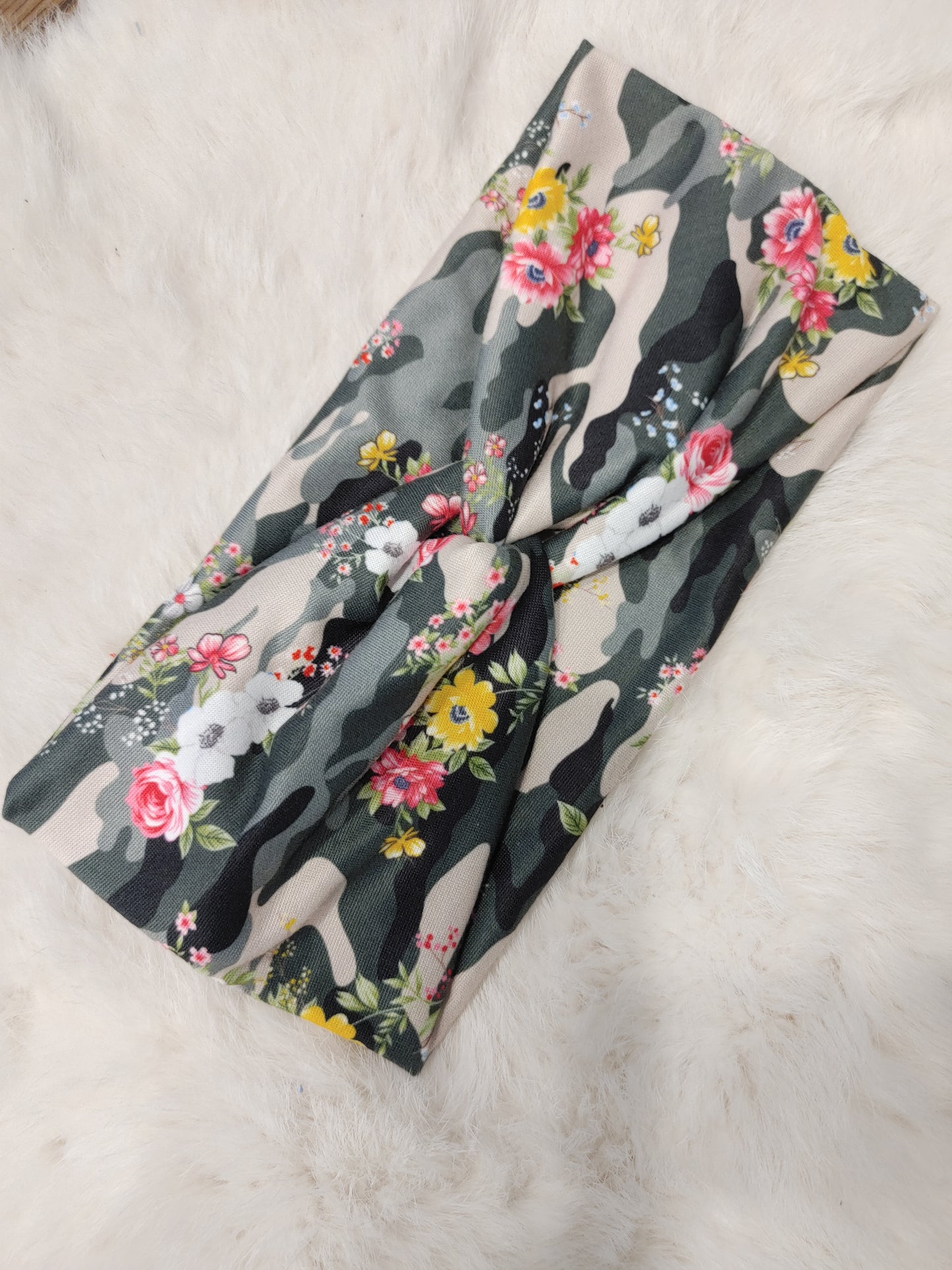 Floral green camo