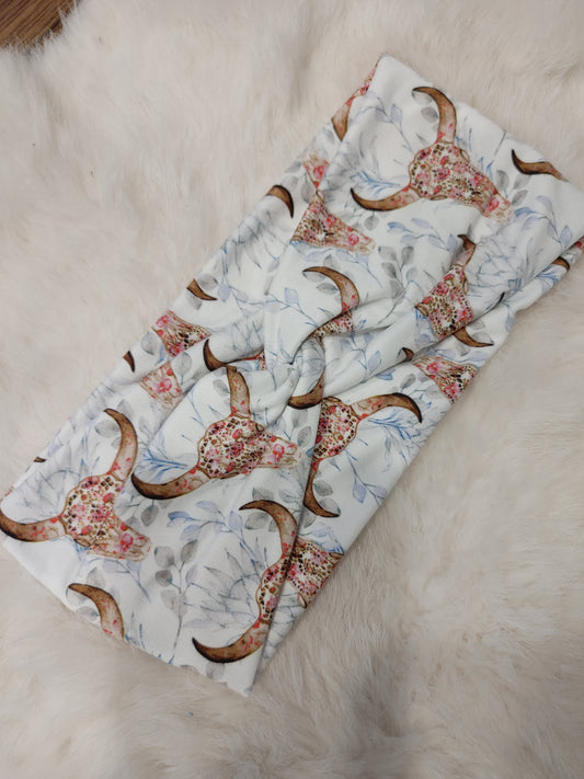 Light Floral longhorn